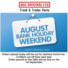 AUGUST BANK HOLIDAY 2020