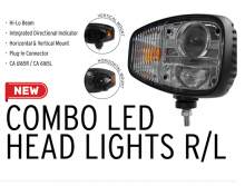 NEW COMBO LED HEAD LIGHTS- IDEAL FOR AGRICULTURAL & PLANT VEHICLES