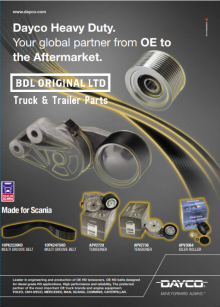 NEW SCANIA ENGINE TIMING PRODUCTS ADDED TO RANGE