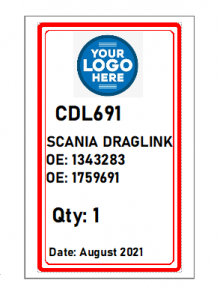 "YOUR COMPANY BRANDED LABELLING SERVICE"