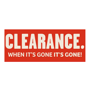 CLEARANCE STOCK
