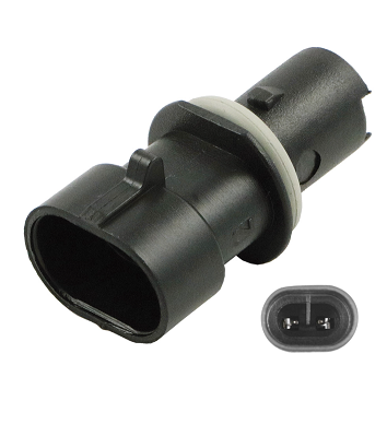 001916 Iveco side marker light bulb holder (Black JPT connector)