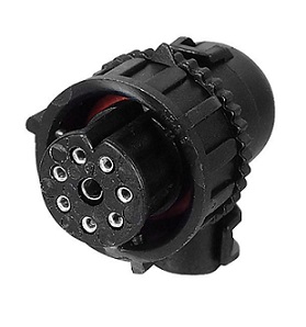 0-326-58 Durite female 8 pin connector