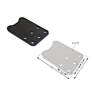 ABMB651/SCA/PRT  Scania body mounting plate