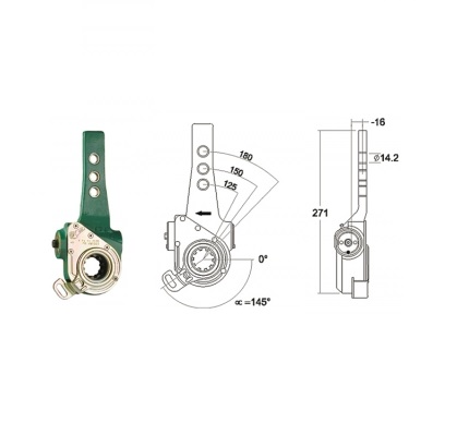 4W1085 MERITOR AUTOMATIC SLACK ADJUSTER