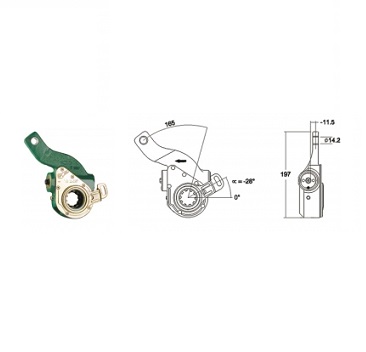 1282112	 AUTOMATIC SLACK ADJUSTER