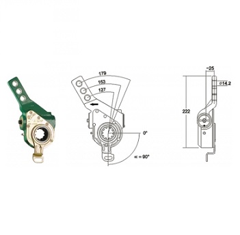 4W1135 SAF AUTOMATIC SLACK ADJUSTER