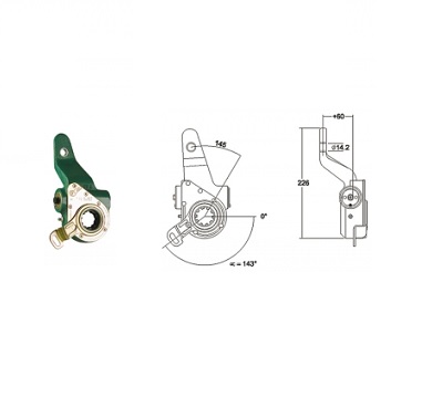 1263485  AUTOMATIC SLACK ADJUSTER