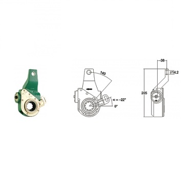 0159558  AUTOMATIC SLACK ADJUSTER