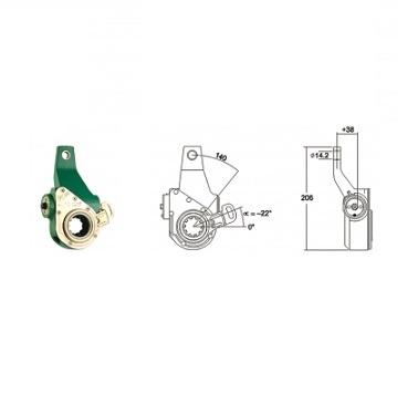 0159559  DAF AUTOMATIC SLACK ADJUSTER