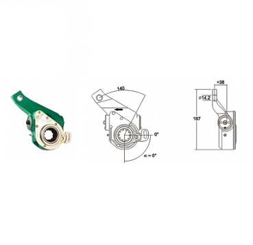 0159587   AUTOMATIC SLACK ADJUSTER