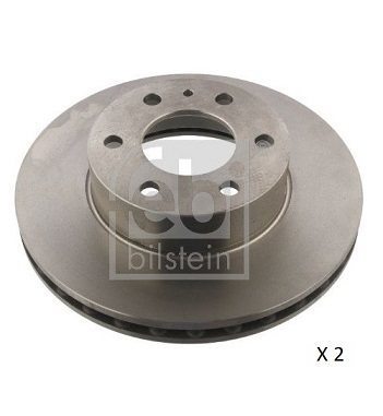 2996131-5801639518- IVECO DAILY FRONT BRAKE DISCS (PAIR)