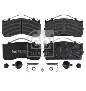 81508206063 MAN-Mercedes brake pad set (with fittings)