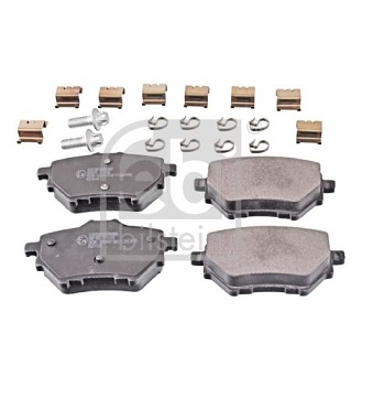 1609000680- CITROEN-PEUGEOT REAR BRAKE PAD SET