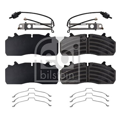 7421538270 Renault-Volvo brake pad set (with fittings)