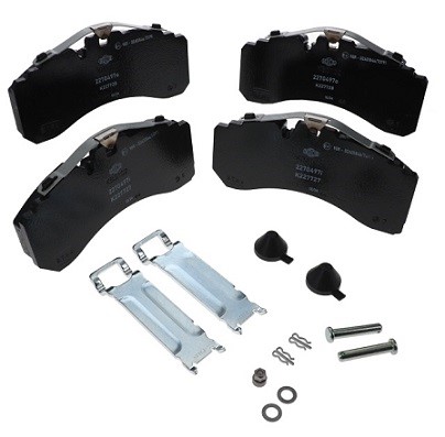 2270497 DAF brake pad set (with fittings)