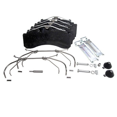 2273741 DAF brake pad set (with fittings)