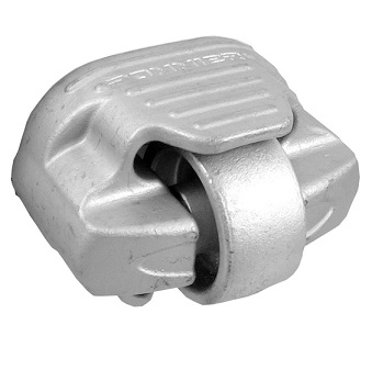 3950802 pommier steel single roller buffer (Horizontal mounting)