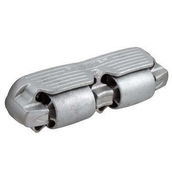 3950811 pommier steel dual-twin roller buffer (horizontal mounting)