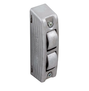 3950821 pommier vertical mount twin roller buffer