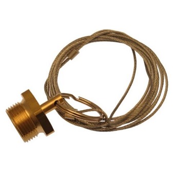 7629T- M22X1.5 Drain tap complete with cable -trust ring and o-ring