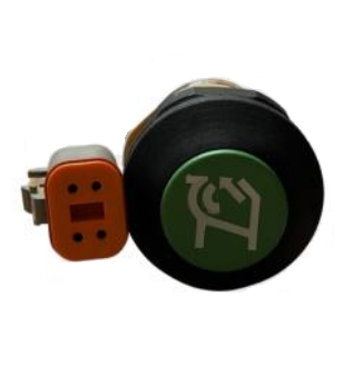 1028775 Dennis eagle cycle switch (green) with deutsch connector
