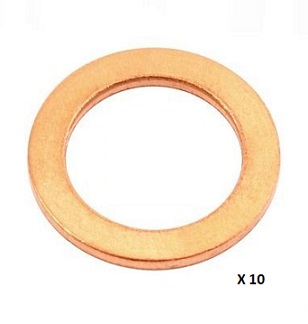 10298460 Iveco Oil sump drainage washer (Pack of 10)