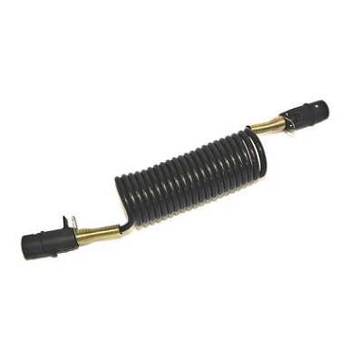 4.5M ELECTRICAL COIL BLACK 'N' C-W PLASTIC PLUGS