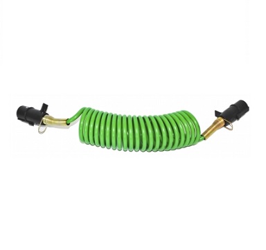 4.5M ELECTRICAL COIL GREEN 'S' C-W PLASTIC PLUGS