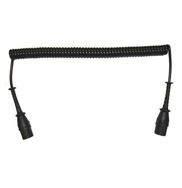 4.5M ELECTRICAL COIL BLACK 'N' C-W MOULDED PLUGS (R&A)