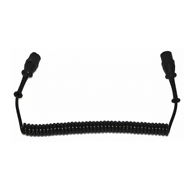 3.0M ELECTRICAL COIL BLACK 'N' C-W MOULDED PLUGS (R&A)