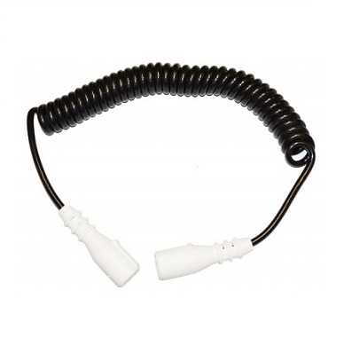 4.0M ELECTRICAL COIL BLACK 'S' TYPE C-W MOULDED PLUGS