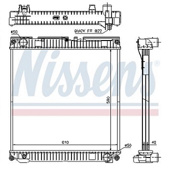 81061016492-67224A- MAN TGL RADIATOR - BDL Original Ltd.