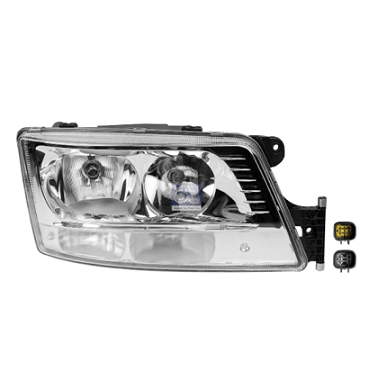 81251016758- MAN TGA HEADLAMP (WITH LED RUNNING LAMP & MOTOR) - RIGHT HAND