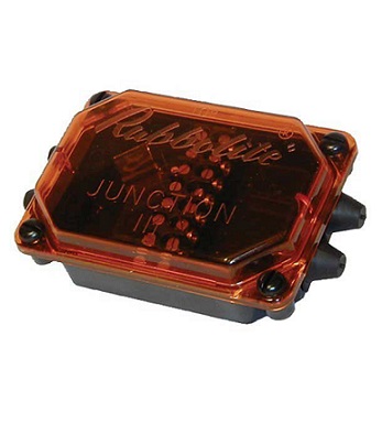 111-01-01 M111 junction box with 8 way terminal block (single height)