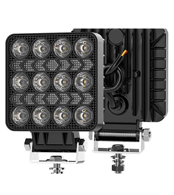 VSWDOR402 4" square led drive lamp (9-32V) 2000 lumens