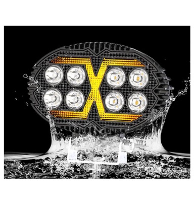 VSWDOR502 5" oval led drive lamp (9-36V) 1600 lumens