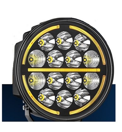 VSWDOR701 7" round led drive lamp (9-36V) 14000 lumens