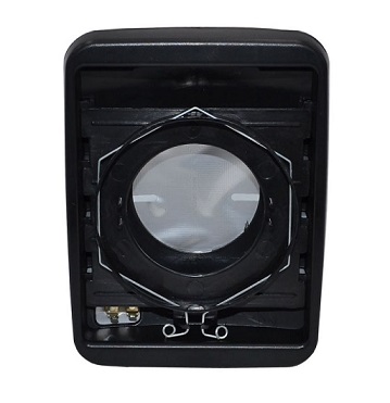 16101191 DAF wide angle mirror glass (Heated)