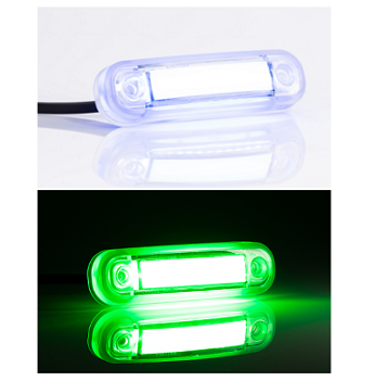 FT-045ZIELLED- LED POSITION LIGHT (GREEN) 12-36V