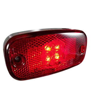 F154 Perei led rear marker light (24V) with rear amp super seal connector