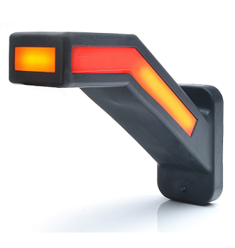 W168-1259L - LED OUTLINE MARKER LAMP (WITH PROGRESSIVE INDICATOR)- LEFT HAND