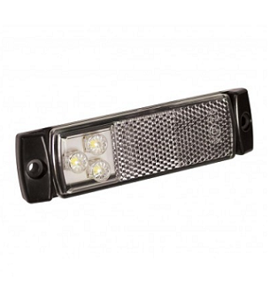 129WN- LED FRONT-CLEAR POSITION LIGHT (12-24V)