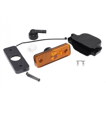 21-2201-004 Aspoeck flatpoint 1 led side marker lamp (with 90 degree bracket)