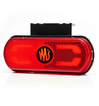 1599- W240- LED REAR MARKER LIGHT (DUAL VOLTAGE) WITH BRACKET