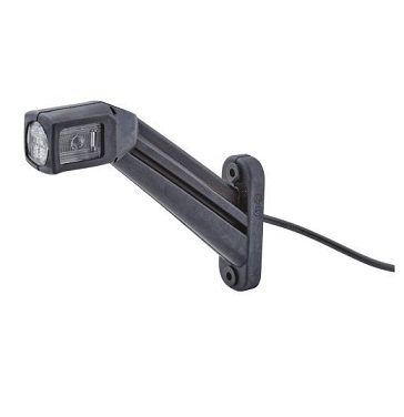 2724577 Scania left hand led outline marker lamp (with 90 degree angle connector)