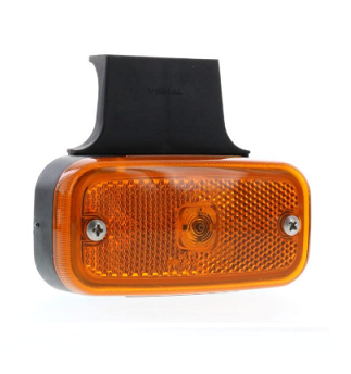 1302707-LFA9877703-194030- FRUEHAUF SIDE MARKER LAMP W/BRACKET (BULB TYPE)