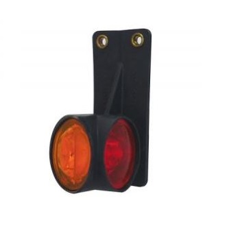 D14431 vignal left hand led outline marker with bracket (1700mm cable)
