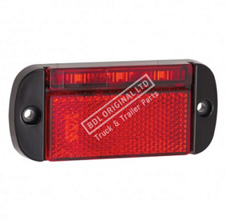 44RME- LED REAR MARKER LAMP 12-24V (RED)