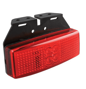 1491RM-LED REAR MARKER LAMP 12-24V (WITH BRACKET)